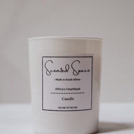 Scented Space Candle Africa's Heartbeat