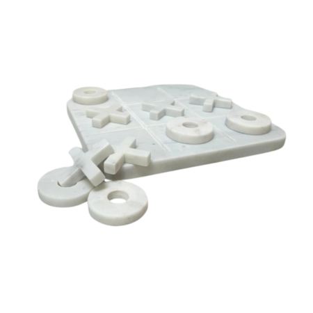 White Marble Nought/Cross Game